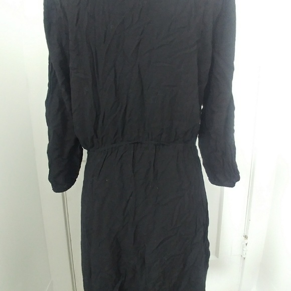 Womens Black and Gold Tunic Large - Picture 4 of 5